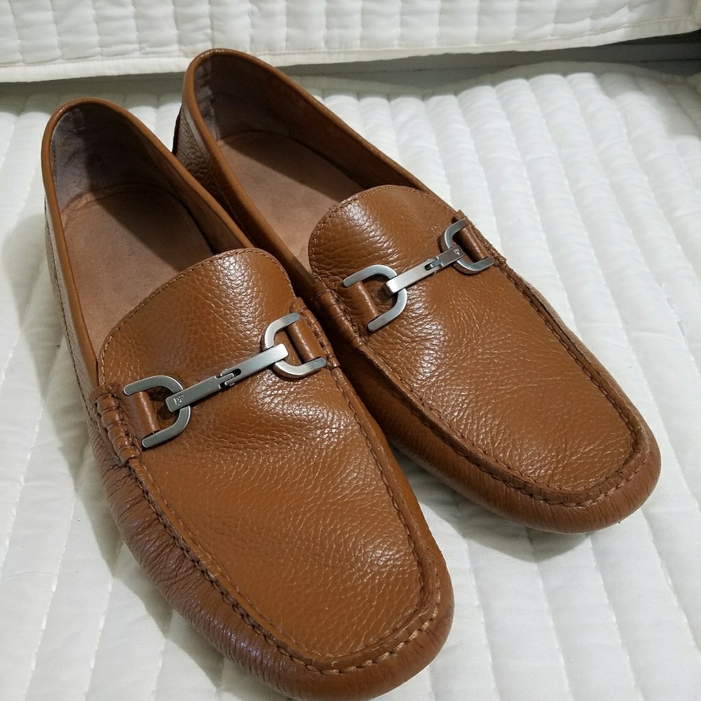 Donald J Pliner Bit Driving Moccasins